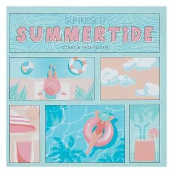 Палетка для контура лица Sunkissed, Summertide