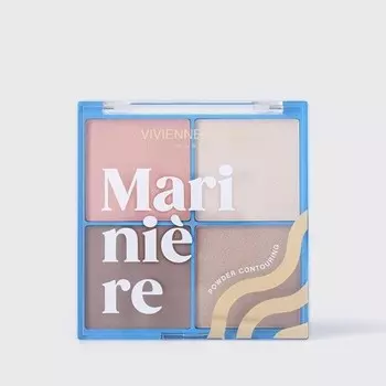 Палетка для контуринга лица Vivienne Sab Powder MARINIRE 01 Vivienne Sabo