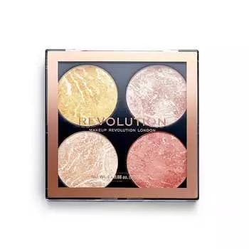 Палетка для контуринга Make It Count, 4x2,2 г Makeup Revolution, Cheek Kit
