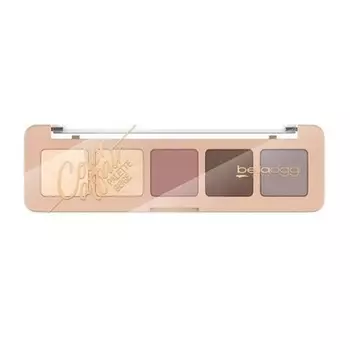 Палетка для век Color Affair Multifinish бежевого оттенка, Bellaoggi