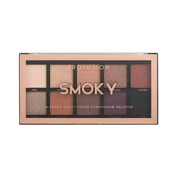 Палетка из 10 теней для век Profusion, Smoky Eyeshadow