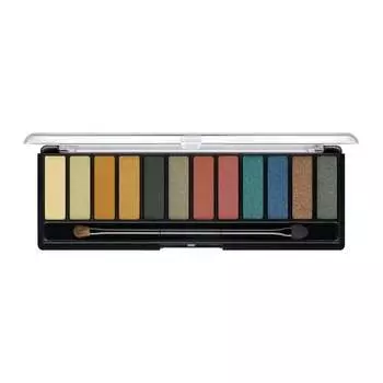 Палетка из 12 теней для век - Jewel Rock Edition, 14,16 гр Rimmel, Magnif'Eyes, разноцветный