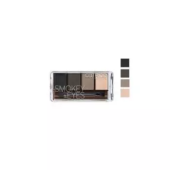 Палетка из 4 теней для век, 030 Meet Me At The Bonfire, 7,45 г Catrice, Cosmetics Smokey Eyes Set, серый