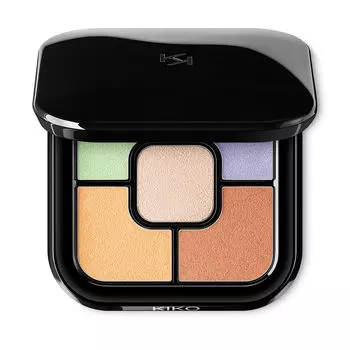 Палетка из 5 водостойких консилеров Kiko Milano Colour Correct, 6 гр