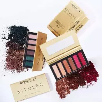 Палетка теней #BLENDKITULCA Makeup Revolution, Kitulec, разноцветный