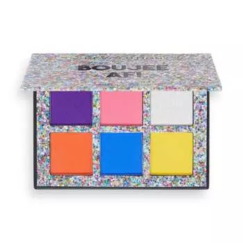 Палетка теней Boujee AF 6 Makeup Revolution, Power Shadow, разноцветный