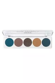 Палетка теней для век 25 Fabulous, 6,5 г Miyo, Five Points Palette, коричневый