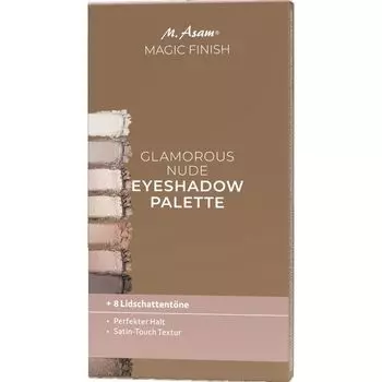 Палетка теней для век Magic Finish Glamorous телесного цвета M. Asam, 5,6 g