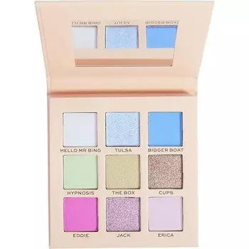 Палетка теней для век Makeup Revolution Friends Chandler 9 оттенков 9г
