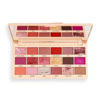 Палетка теней для век Marble Rose Gold 18г Makeup Revolution, I Heart Revolution Chocolate Eyeshadow Palette , розовый