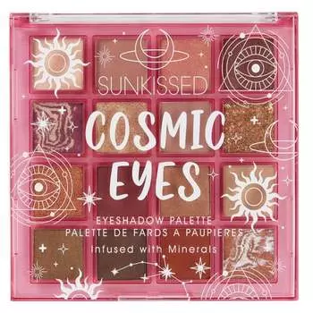 Палетка теней для век Sunkissed, Cosmic Eyes, разноцветный