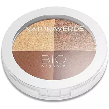 Палетка теней Naturaverde Bio песочного оттенка, Sodico S.R.L