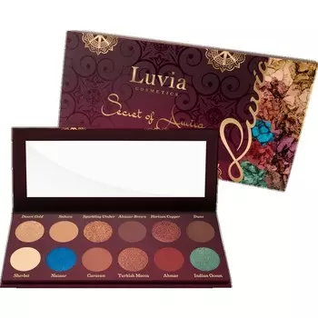 Палетка теней Secret of Amira Luvia Cosmetics, 22 g