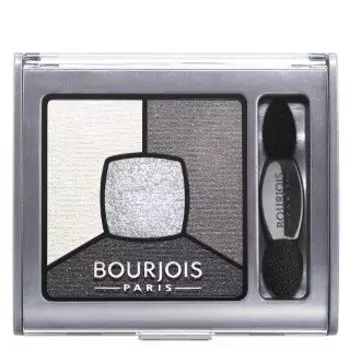 Палетка теней Smoky Stories Quad, тени для век 01 Grey & Night, 3,2 г Bourjois