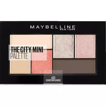 Палетка теней The City Mini № 430 Downtown Sunrise Maybelline New York, 6 g