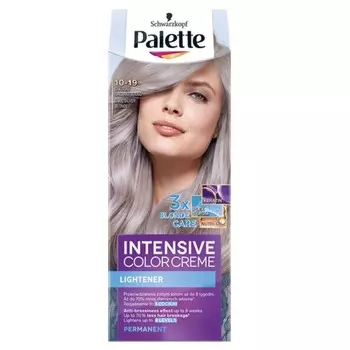 Palette Intensiv Color Creme Coloring Cream 10-19 Cool Silver Blonde