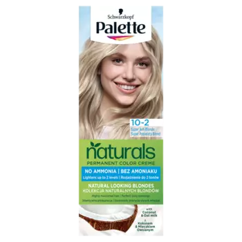 Palette Permanent Naturals Color Creme краска для волос осветляющая 10-2 (219) супер пепельный блонд, 1 упаковка