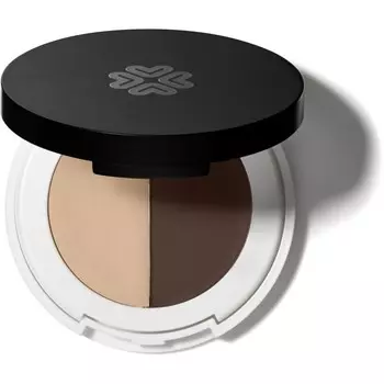 Палитра для бровей Lily Lolo Eyebrow Duo оттенок Dark 2 г Inna Marka