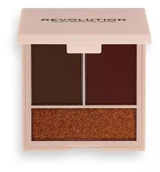 Палитра для глубокого контурирования лица, 7 г Makeup Revolution, Face Powder Contour Compact