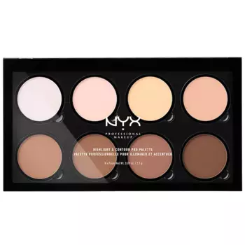Палитра для контура лица Highlight & Contour Pro Palette Nyx Professional Make Up, 1 UD