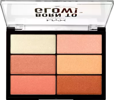 Палитра хайлайтеров 01 Born To Glow 1 NYX PROFESSIONAL MAKEUP