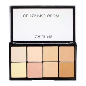 Палитра хайлайтеров, 20 г Makeup Revolution, Ultra Pro Grow