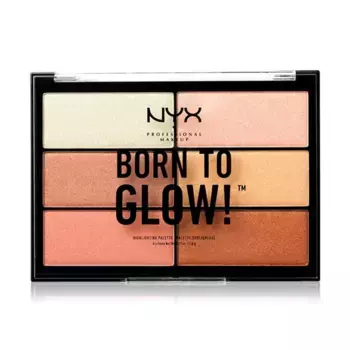 Палитра хайлайтеров Born To Glow Nyx Professional Make Up, 1 UD