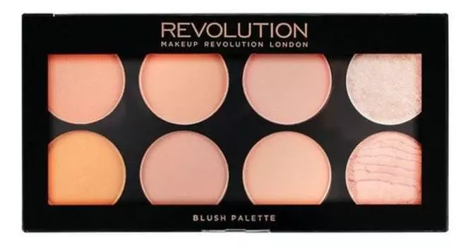 Палитра из 8 румян Hot Spice Makeup Revolution Ultra Palette
