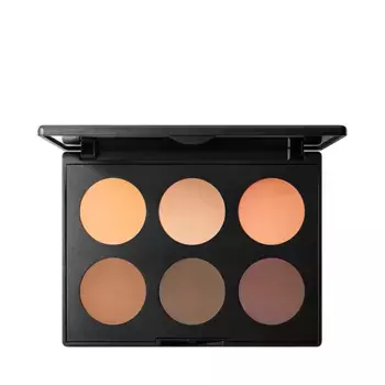 Палитра контурирующих пудр Studio Fix Sculpt And Shape Contour Mac Cosmetics, цвет medium dark/dark