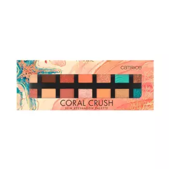Палитра оттенков Paleta Sombras Ojos Coral Crush Slim Catrice, 1 UD
