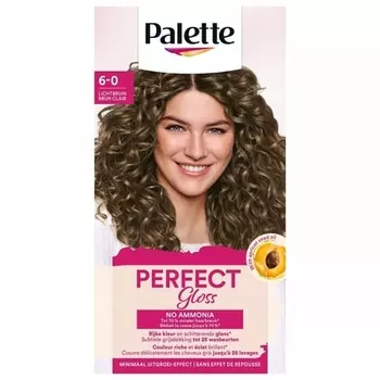 Палитра Perfect Gloss 6-0 Светло-каштановый цвет волос Poly