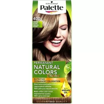 Палитра Permanent Natural Colors Medium Blonde №400, Schwarzkopf