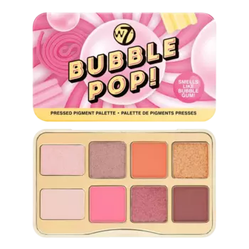 Палитра прессованных пигментов W7 Bubble Pop!, 8,8 гр