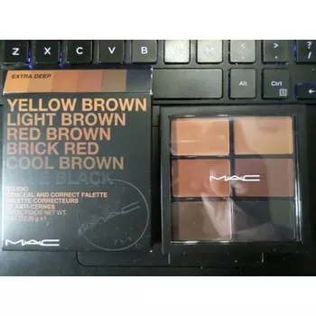 Палитра Pt1 Studio Conceal And Correct Extra Deep, 0,21 унции, Mac