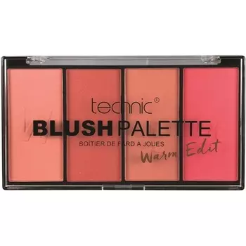 Палитра румян Warm Edit Technic