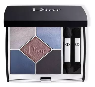 Палитра теней DIOR Diorshow 5 Couleurs Couture Velvet Limited Edition, оттенок 189 Blue Velvet 7 г