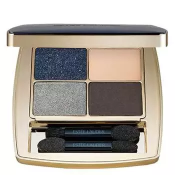 Палитра теней для век 02 Indigo Night, 6 г Estee Lauder, Pure Color Envy Luxe EyeShadow Quad, Este Lauder