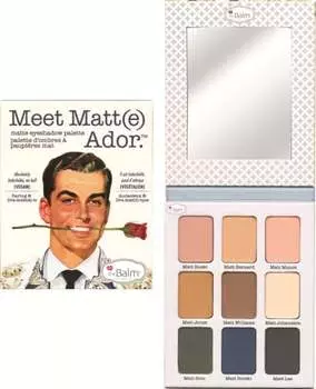 Палитра теней для век, 21,6 г The Balm, Meet Matte Ador