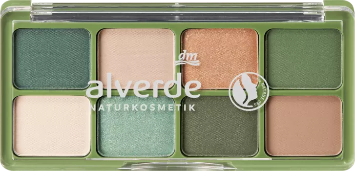 Палитра теней для век 60 Emerald Dreams 11,2 г alverde NATURKOSMETIK