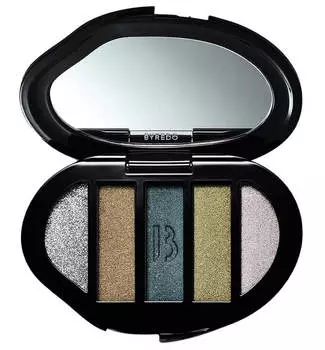 Палитра теней для век Byredo 5 Colours Metal Boots In The Snow, 1,2 г x 5, мультиколор