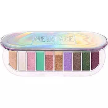 Палитра теней для век Catrice METAFACE C01 Multicolor, 10 цветов