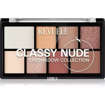 Палитра теней для век - Classy Nude, 15 г Revuele