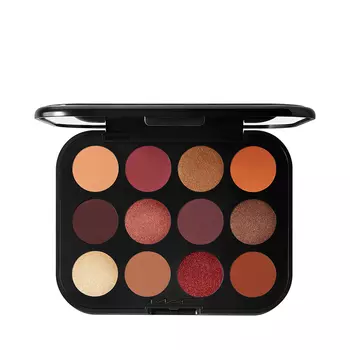 Палитра теней для век connect in colour eye shadow palette: future flame Mac, вес 12.2 гр.