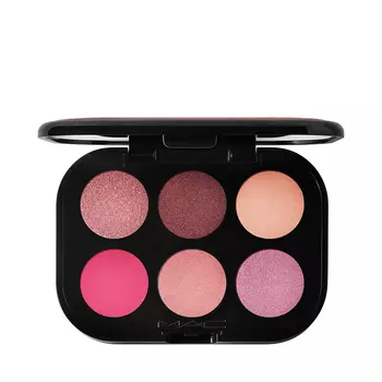 Палитра теней для век connect in colour eye shadow palette: rose lens Mac, вес 6.25 гр.