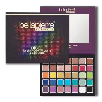 Палитра теней для век Disco, 38 г Bellapierre Cosmetics