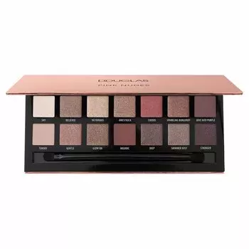 Палитра теней для век douglas make up pink nudes Douglas Collection, вес 17.6 гр.