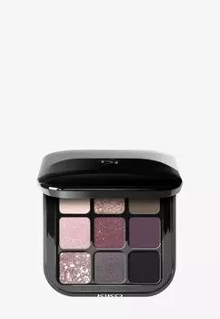 Палитра теней для век GLAMOUR MULTI FINISH EYESHADOW PALETTE KIKO Milano, цвет mauve selection