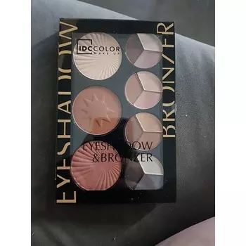 Палитра теней для век и бронзатора Magic Studio, Idc Color