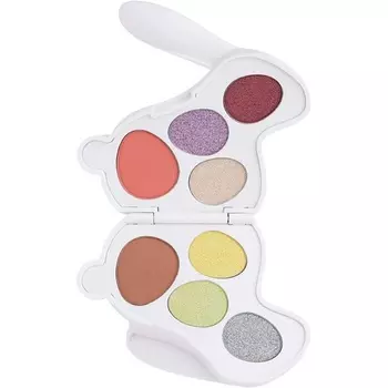 Палитра теней для век I Heart Revolution Bunny Fluffy 8 оттенков 4,8 г Revolution Beauty