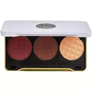 Палитра теней для век London X Patricia Bright Face Palette 6 мл Dusk Til Dawn Makeup Revolution